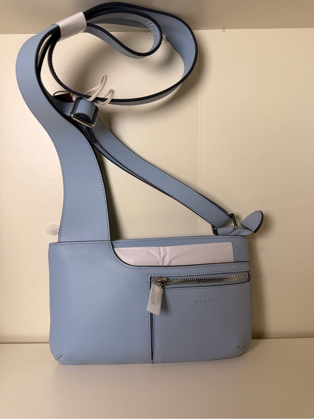 Radley London Pocket Icon Mini Pastel Blue - New Dust Bag Included